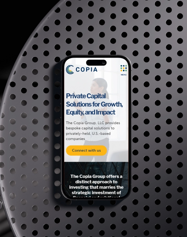 Thumbnail for The Copia Group, LLC case study